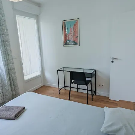 Dom wakacyjny La Maison Calme Et Lumineuse, Jardin, Proche Metro Tuluza